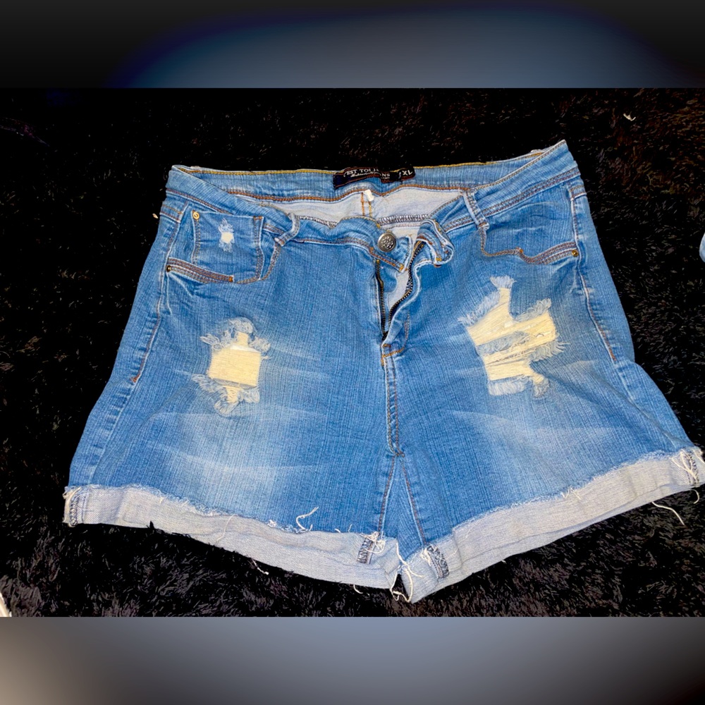Jean shorts 2x